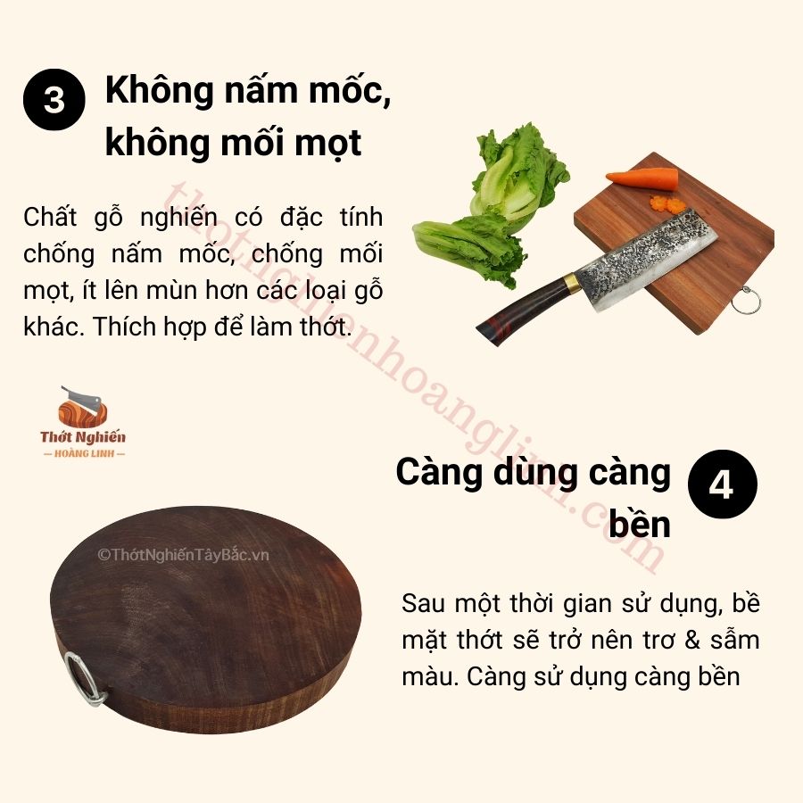 ưu điểm thớt nghiến 2