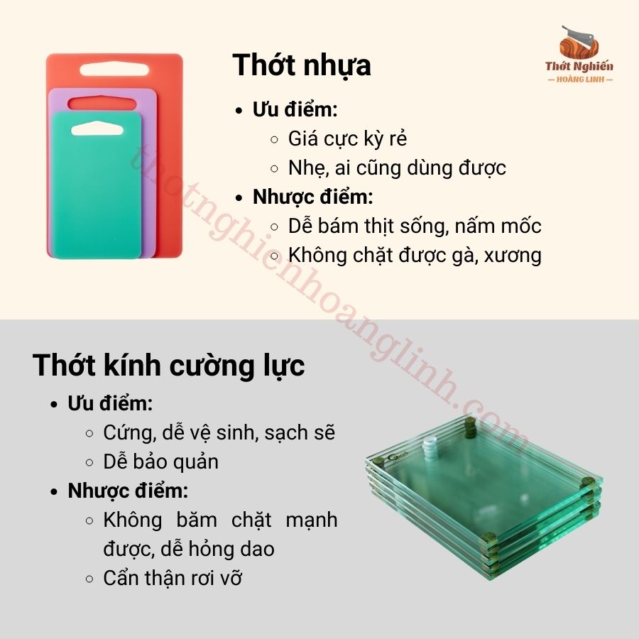 so sánh thớt nghiến với thớt khác 1