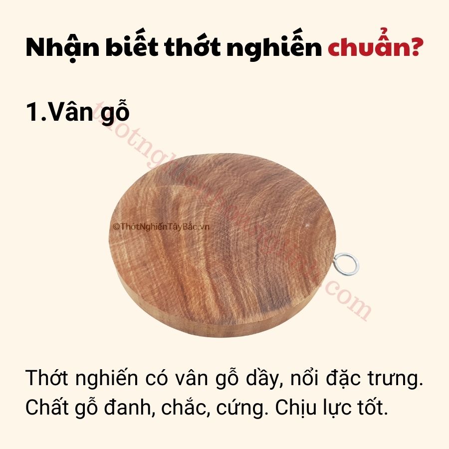 nhận biết thớt nghiến chuẩn 